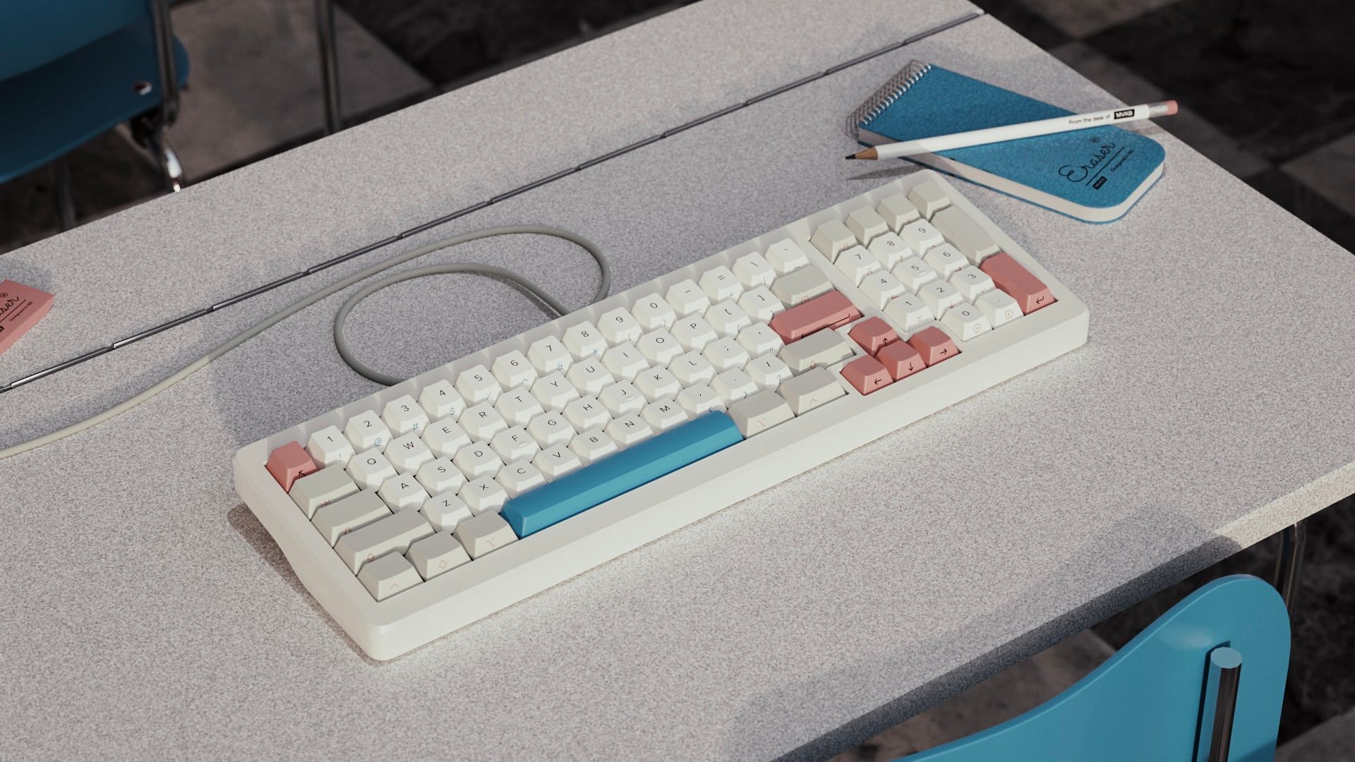 A render of MVKB's upcoming 'Eraser' series